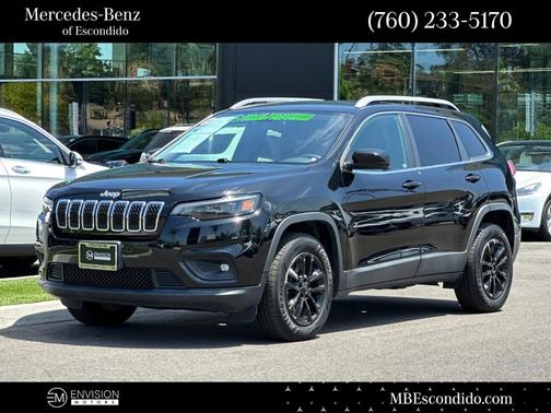Diamond Black 2019 Jeep Cherokee Latitude