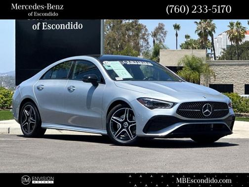 Cirrus Silver Metallic 2026 Mercedes-Benz CLA 250 Base