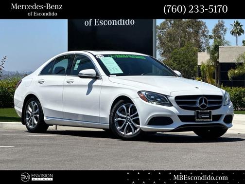 Polar White 2018 Mercedes-Benz C-Class C 300