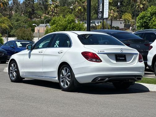 Polar White 2018 Mercedes-Benz C-Class C 300