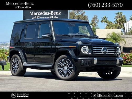 Obsidian Black 2025 Mercedes-Benz G-Class Base