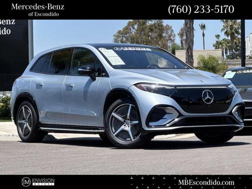 Cirrus Silver Metallic 2023 Mercedes-Benz EQS 450 Base 4MATIC
