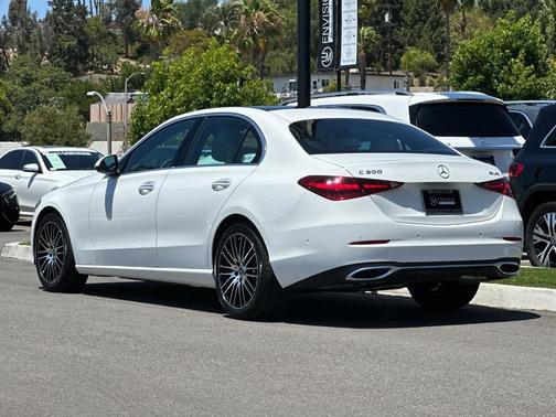 Polar White 2026 Mercedes-Benz C-Class C 300 4MATIC