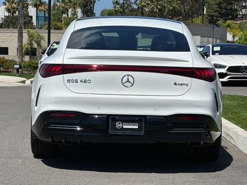 Polar White 2026 Mercedes-Benz EQS 450 Base 4MATIC