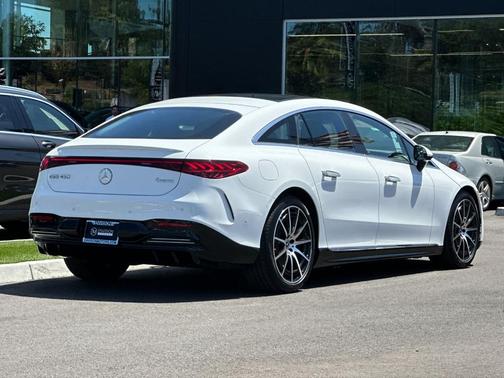 Polar White 2026 Mercedes-Benz EQS 450 Base 4MATIC