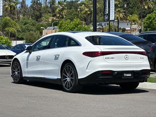 Polar White 2026 Mercedes-Benz EQS 450 Base 4MATIC