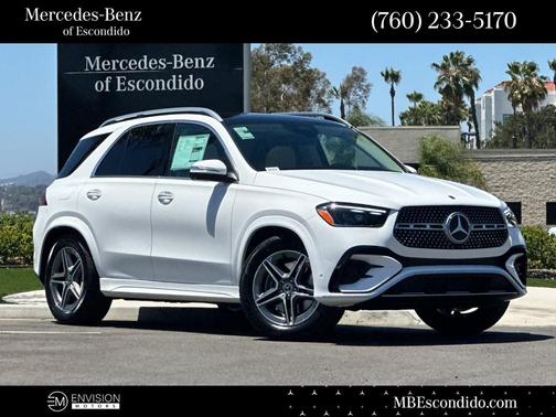 Polar White 2026 Mercedes-Benz GLE 450 4MATIC