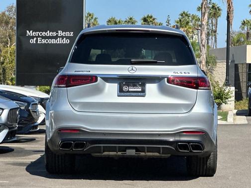 Cirrus Silver Metallic 2023 Mercedes-Benz AMG GLS 63 Base 4MATIC