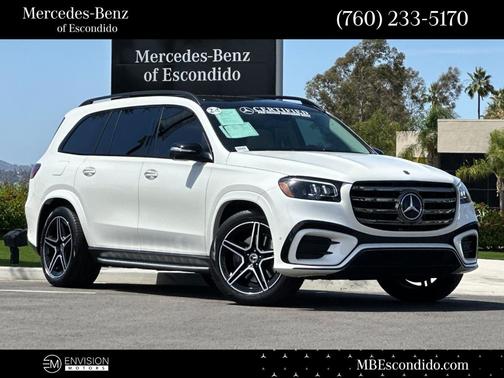 MANUFAKTUR Diamond White Metallic 2024 Mercedes-Benz GLS 450 4MATIC
