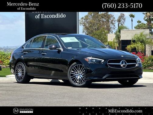 Black 2026 Mercedes-Benz C-Class C 300