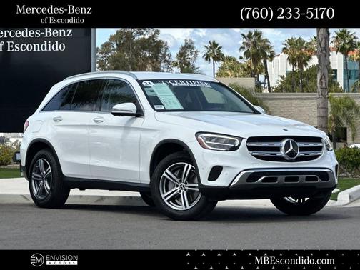 Polar White 2021 Mercedes-Benz GLC 300 Base