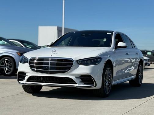 White 2026 Mercedes-Benz S-Class Base