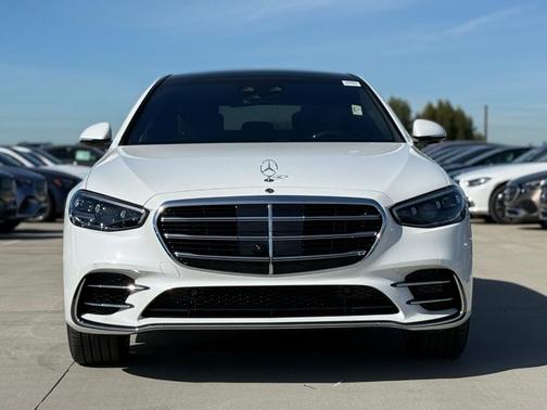 White 2026 Mercedes-Benz S-Class Base