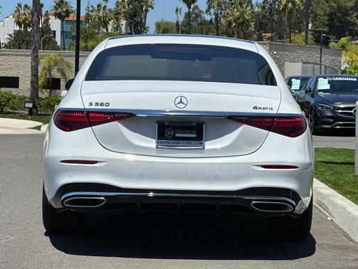 White 2026 Mercedes-Benz S-Class Base