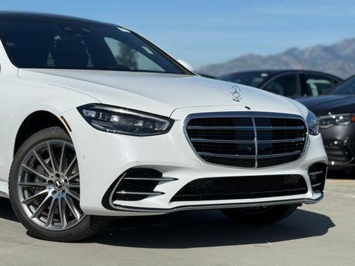 White 2026 Mercedes-Benz S-Class Base
