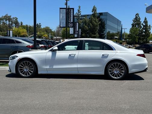 White 2026 Mercedes-Benz S-Class Base