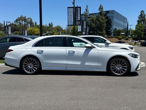 White 2026 Mercedes-Benz S-Class Base