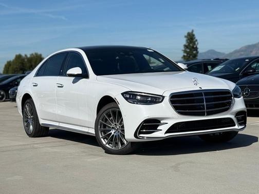 White 2026 Mercedes-Benz S-Class Base