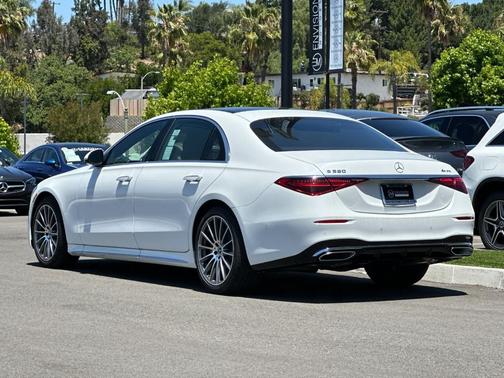 White 2026 Mercedes-Benz S-Class Base