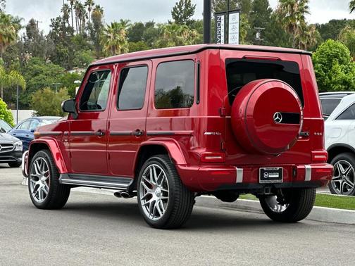 MANUFAKTUR Cardinal Red Metallic 2022 Mercedes-Benz AMG G 63 4MATIC