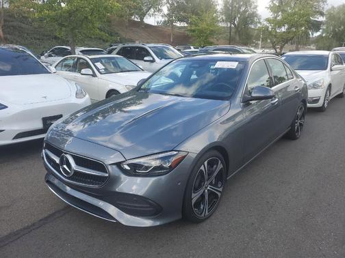 Gray Metallic 2022 Mercedes-Benz C-Class C 300