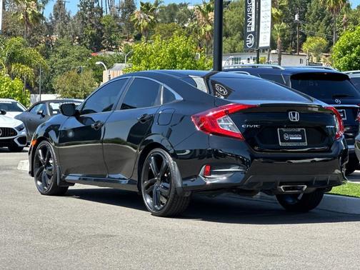 Crystal Black Pearl 2020 Honda Civic Sport