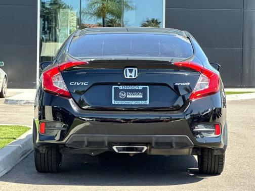 Crystal Black Pearl 2020 Honda Civic Sport