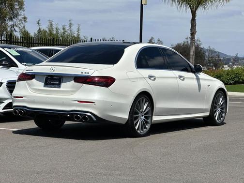 designo Diamond White Metallic 2021 Mercedes-Benz AMG E 53 Base 4MATIC