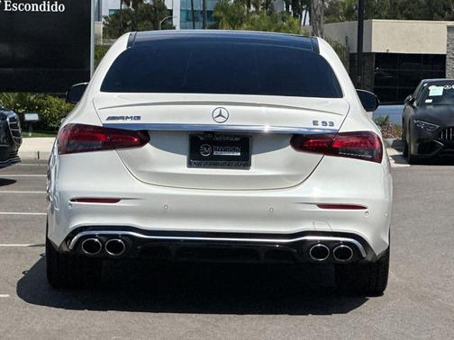 designo Diamond White Metallic 2021 Mercedes-Benz AMG E 53 Base 4MATIC