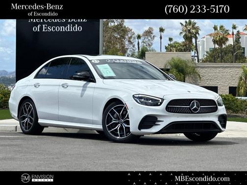 Polar White 2023 Mercedes-Benz E-Class E 350