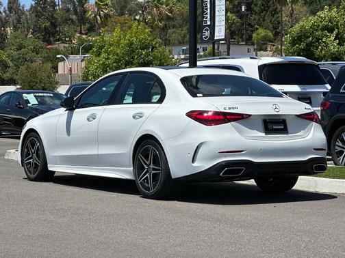 Polar White 2026 Mercedes-Benz C-Class C 300 4MATIC
