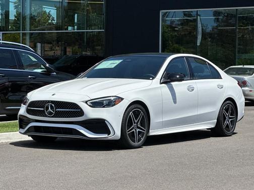 Polar White 2026 Mercedes-Benz C-Class C 300 4MATIC