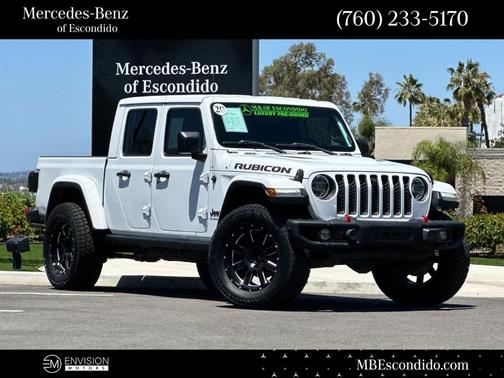 Bright White Clearcoat 2020 Jeep Gladiator Rubicon