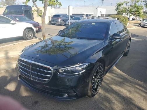 Black 2022 Mercedes-Benz S-Class S 580 4MATIC