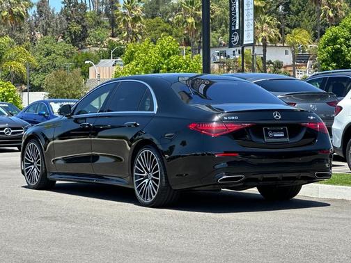 Black 2022 Mercedes-Benz S-Class S 580 4MATIC