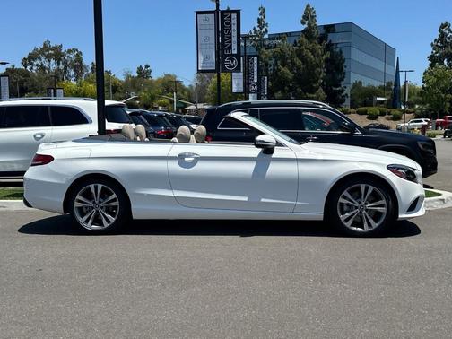 Polar White 2022 Mercedes-Benz C-Class C 300