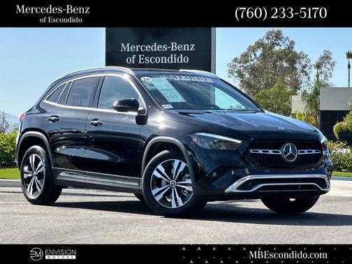 Midnight Black 2026 Mercedes-Benz GLA 250 Base 4MATIC
