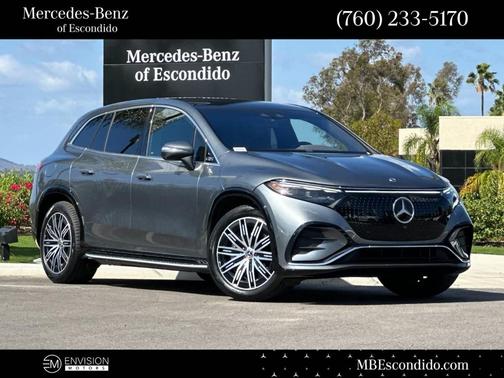 Gray Metallic 2023 Mercedes-Benz EQS 580 Base 4MATIC