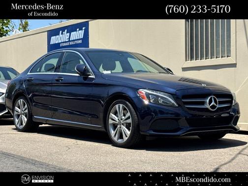 Lunar Blue Metallic 2018 Mercedes-Benz C-Class C 300