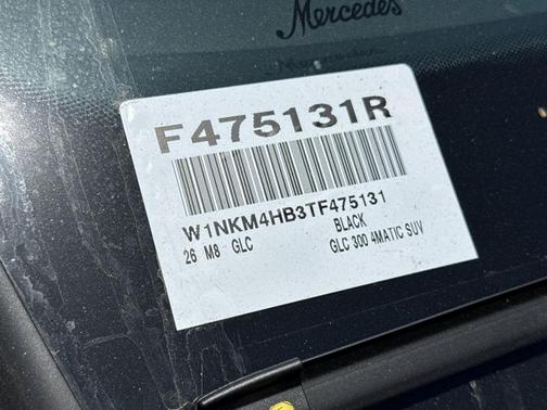 Black 2026 Mercedes-Benz GLC 300 Base 4MATIC