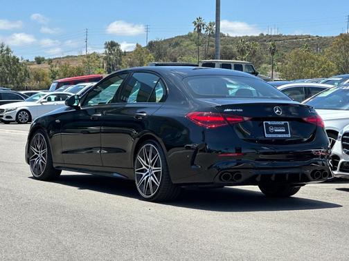 Black 2026 Mercedes-Benz AMG C 43 Base 4MATIC