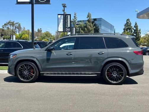 Gray 2026 Mercedes-Benz AMG GLS 63 Base