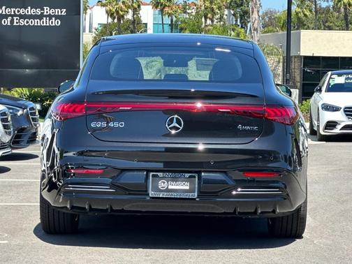 Obsidian Black 2026 Mercedes-Benz EQS 450 Base 4MATIC