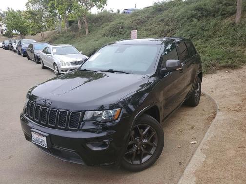 Diamond Black 2021 Jeep Grand Cherokee Limited