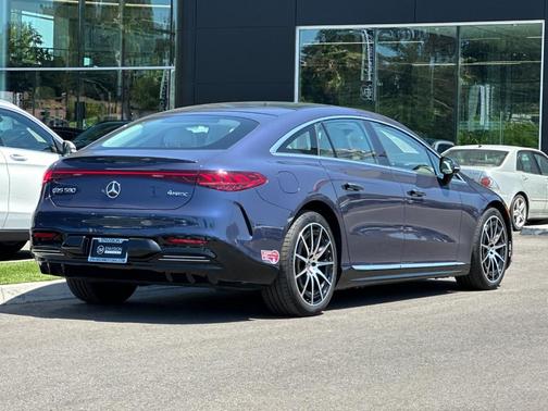 Twilight Blue Metallic 2023 Mercedes-Benz EQS 580 Base 4MATIC