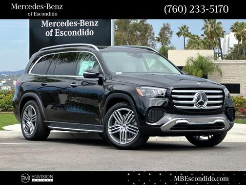 Obsidian Black 2026 Mercedes-Benz GLS 450 4MATIC