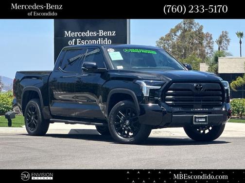 Midnight Black 2025 Toyota Tundra Limited