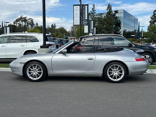 Silver 1999 Porsche 911 Carrera Cabriolet