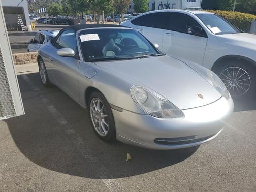 Silver 1999 Porsche 911 Carrera Cabriolet
