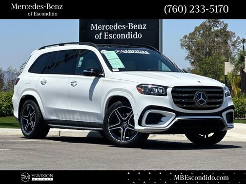 Polar White 2025 Mercedes-Benz GLS 450 4MATIC